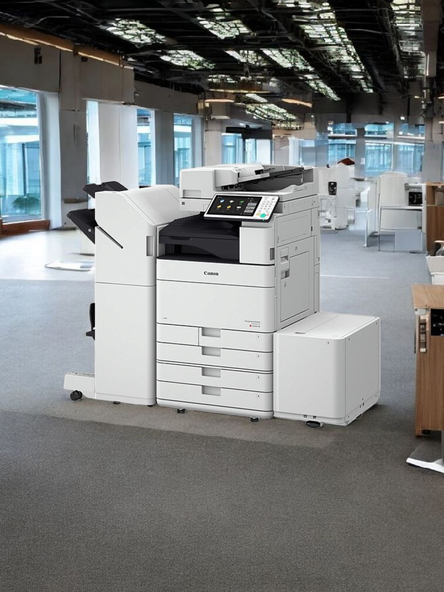 Canon DX C5840i avec trieuse Paris showroom